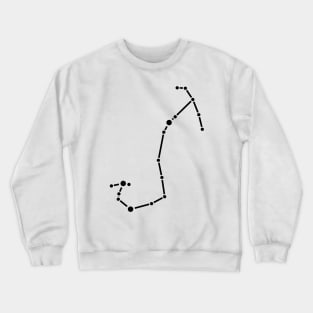 Star Pattern - Scorpio (Black) _010 Crewneck Sweatshirt